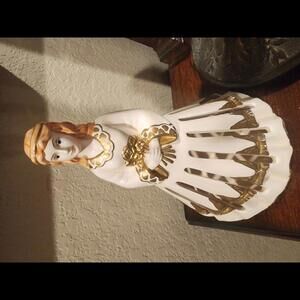 Vintage Lillian Vernon Porcelain Figurine -Napkin or Hankie Angel